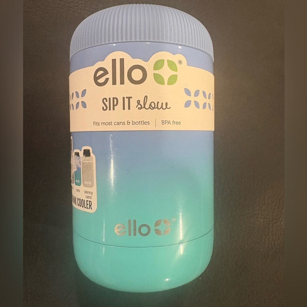 Ello Multi-Use Vacuum Insulated 4in-1 can cooler can